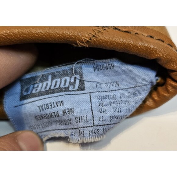 VINTAGE COOPER GM12 HOCKEY LEATHER GOALIE GLOVE W GM6 JR BLOCKER FULL RIGHT - Picture 3 of 16